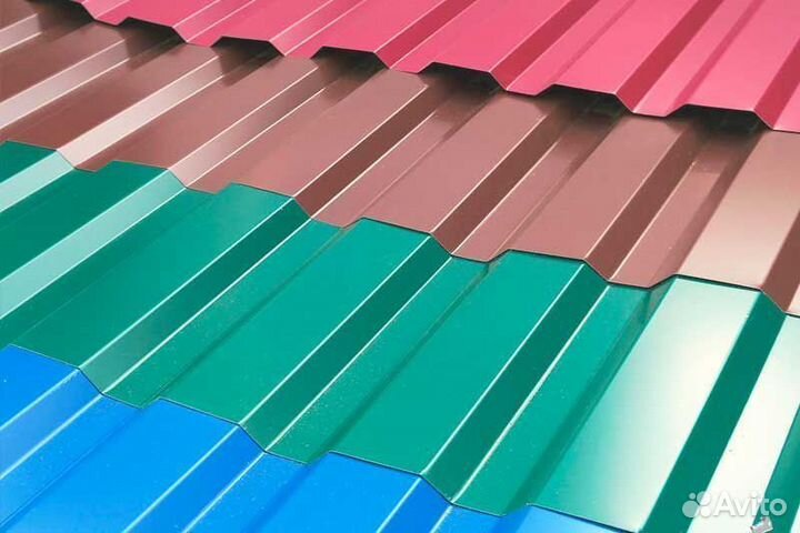 Профнастил С8 PE RAL 8017, 7024, 3005, 6005, 9003