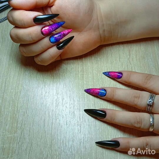 Покрытие гель-лак и наращивание ногтей на дому