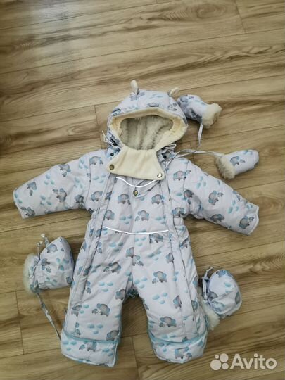 Комбинезон зимний 68 74