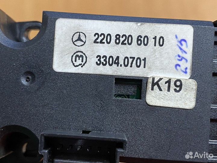 Блок кнопок mercedes-benz S-klasse W220 1998-2005