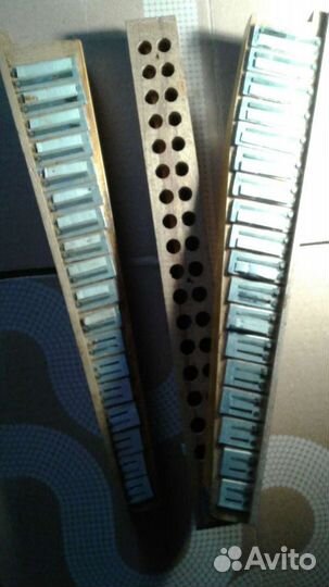 Планки баянные один комплект