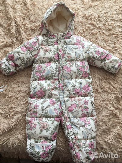 Зимний комбинезон для девочки