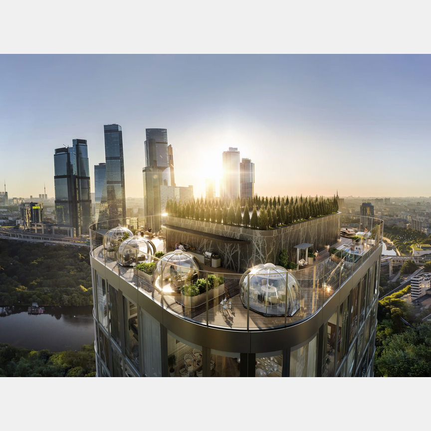 2-к. квартира, 85,9 м², 17/46 эт.