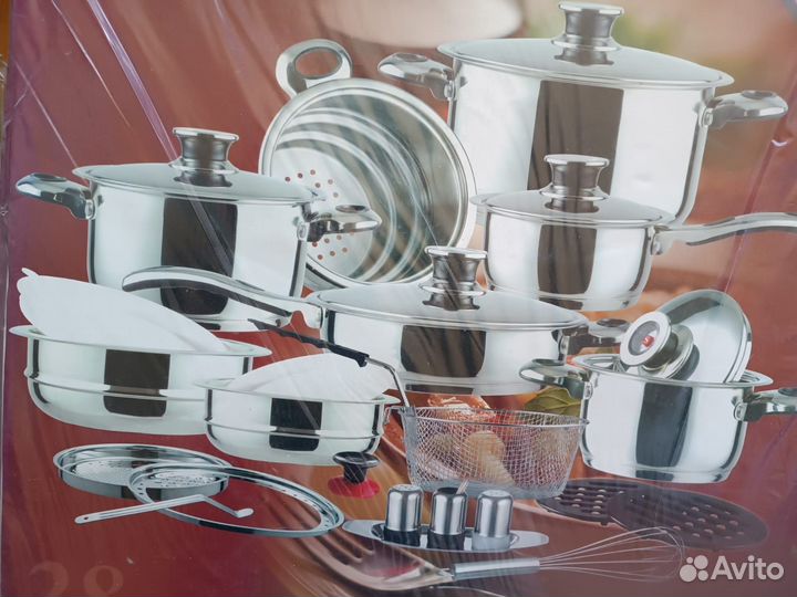 Посуда hoffmayer из нержавеющей стали