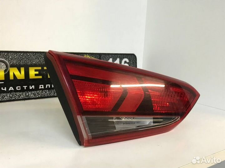 Фонарь заднего левый внутренний Hyundai Solaris 2