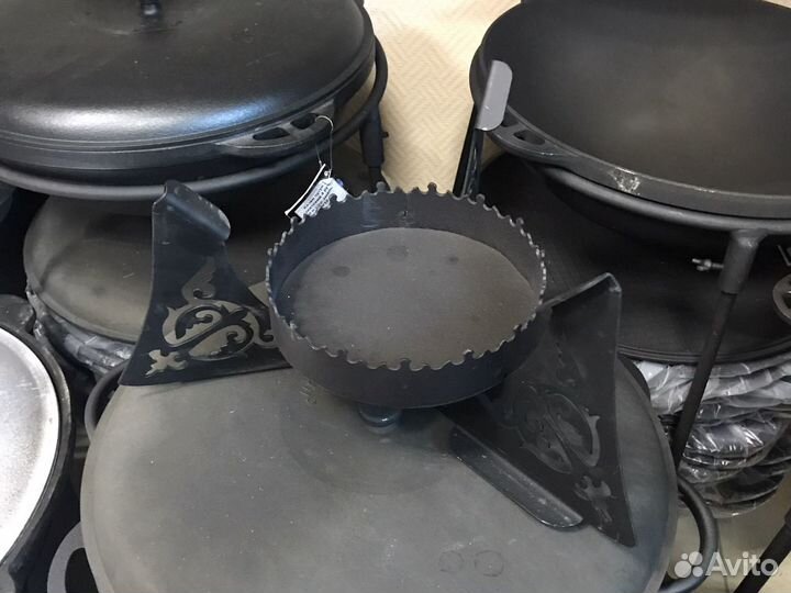 Садж из вороненой стали 45см. Производство Россия