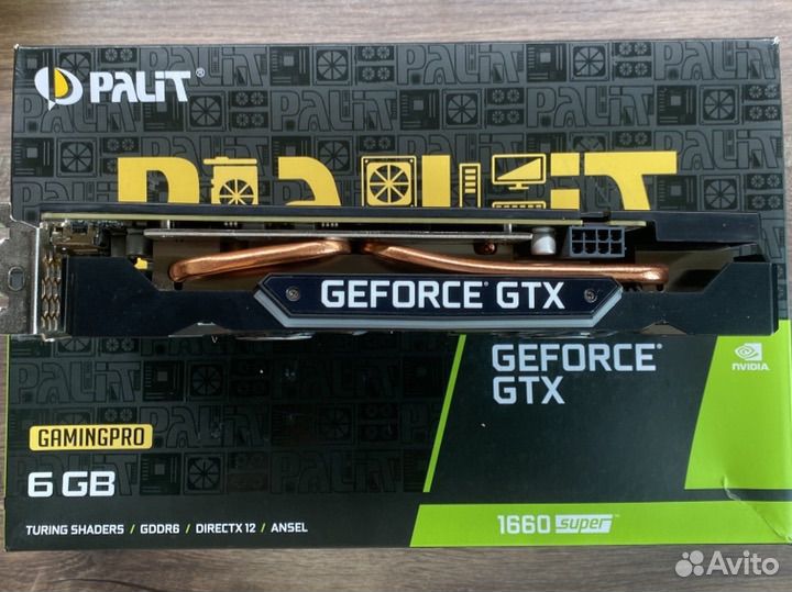 Видеокарта gtx 1660 super