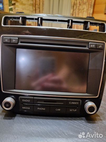 Магнитола на volkswagen touareg 2