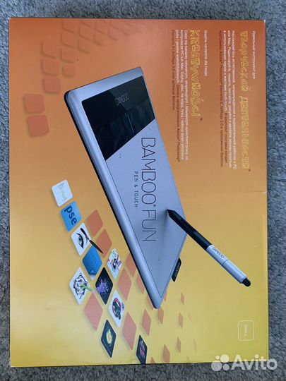 Графический планшет wacom bamboo fun