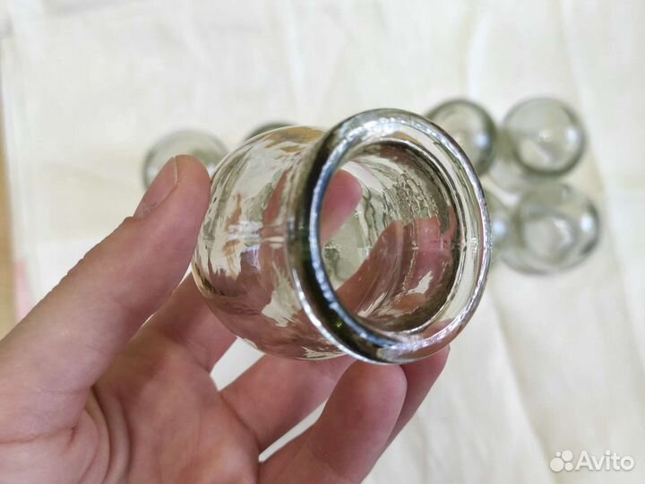 Банки стеклянные для массажа