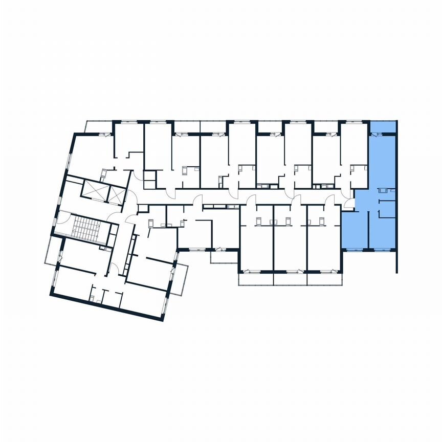 3-к. квартира, 50,5 м², 4/12 эт.