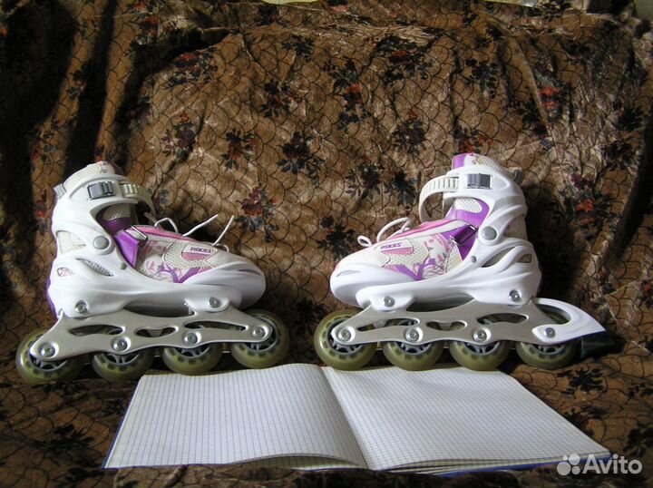 Ролики Детские и Женские 30-35 Раздвижн Рама