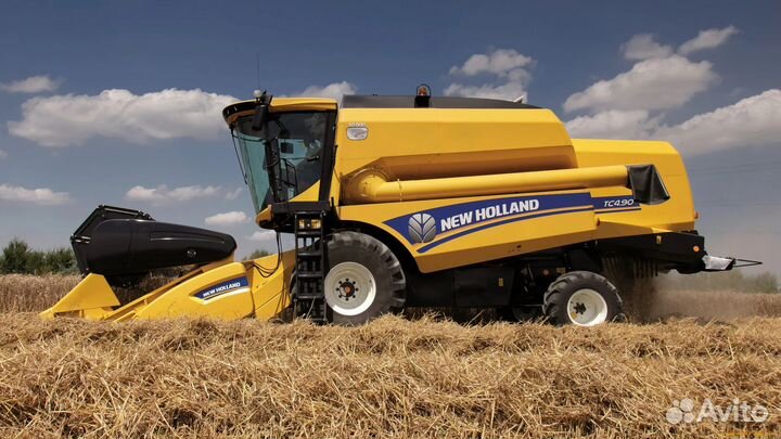 Разборка комбайнов Нью Холанд New Holland