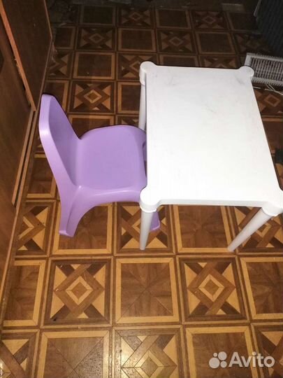 Стул+стол IKEA