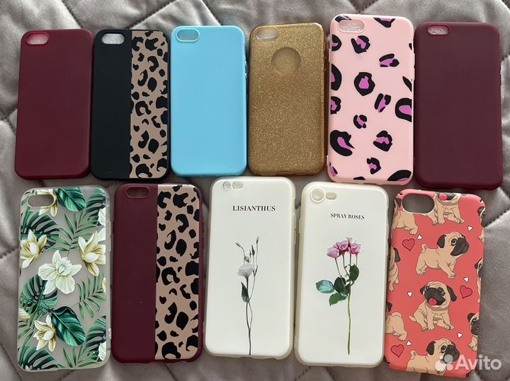 Чехлы на айфон 5, 5s, 6, 6s, 7
