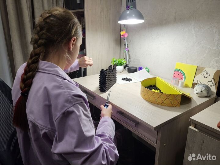 Сумка из бусин