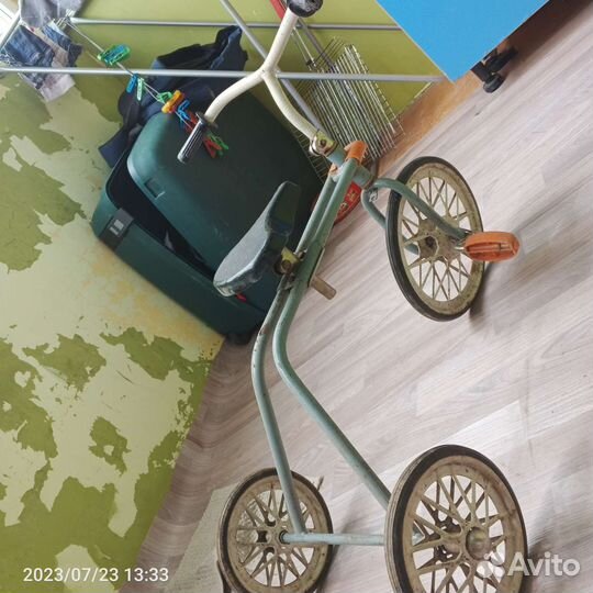 Старинный велосипед СССР