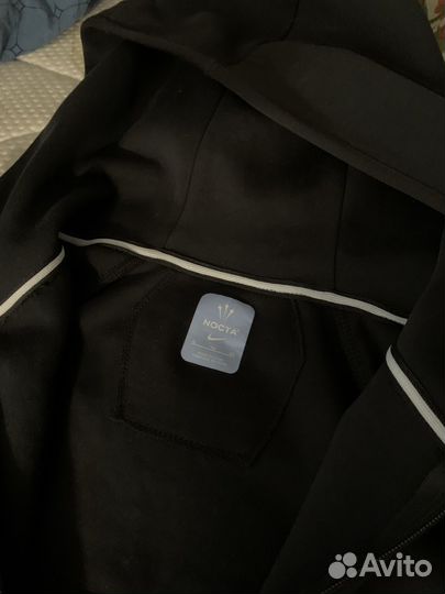 Кофта nike tech fleece nocta черная