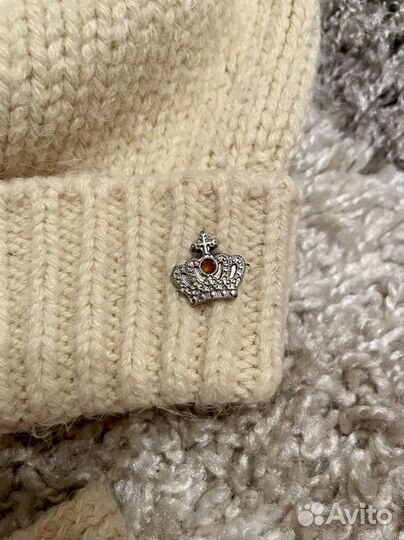 Комплект зимний шапка, шарф, перчатки