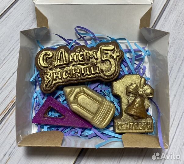 Шоколад ручной работы на 1 сентября