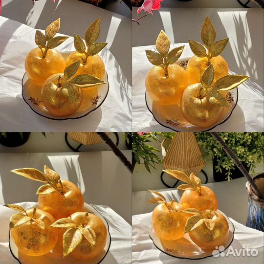 Золотые Молодильные яблочки из мыла