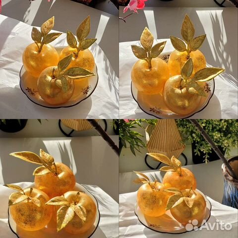 Золотые Молодильные яблочки из мыла