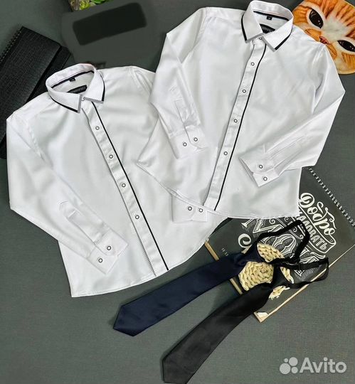 Рубашка школьная