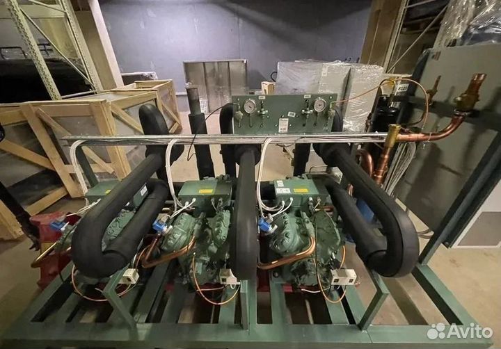 Холодильная централь цхм Bitzer 3х4GE-23Y
