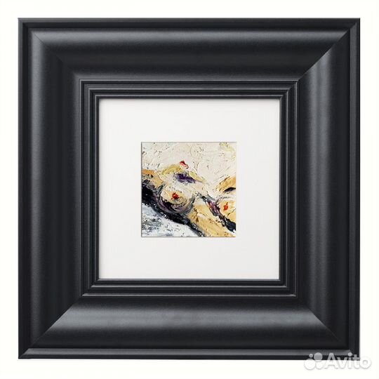 Картина Женщина с алыми губами обнажена