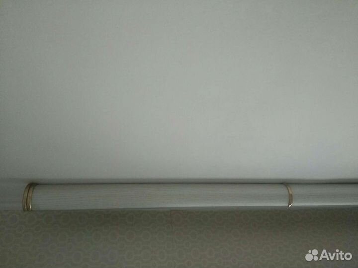 Карниз алюминиевый двухрядный 2 метра