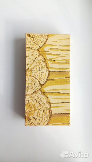 Ложки столовые нержавейка СССР с позолотой 6шт