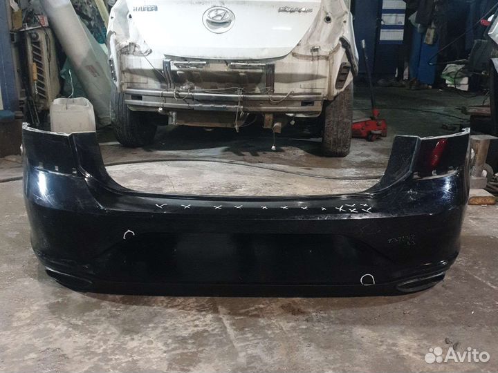 Задний бампер фольцваген поло 6