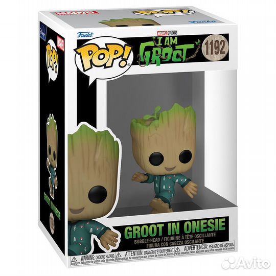 Фигурка Funko POP Bobble Marvel I Am Groot Groot