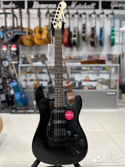 Fender squier bullet HT HSS BKM электрогитара
