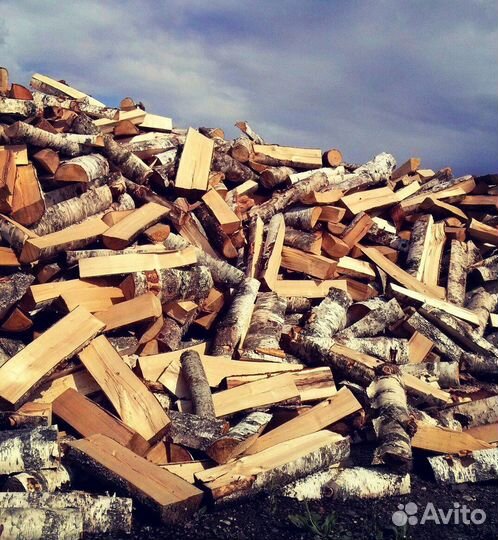 Дрова колотые ольха