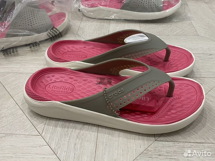 Crocs lite ride шлепанцы