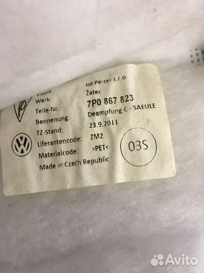 Обшивка средней стойки Porsche Cayenne 958(2394)