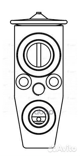Клапан расш. кондиционера (трв) для ам Chevrole