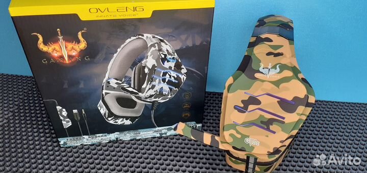 Игровые наушники Elite GT 88 Подсветка Микрофон