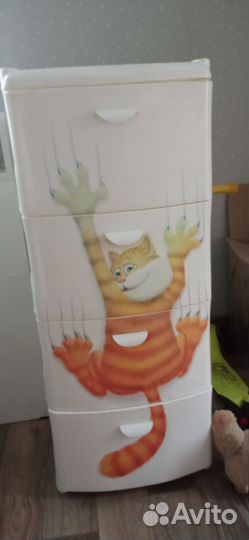 Пластиковый комод Икеа детский