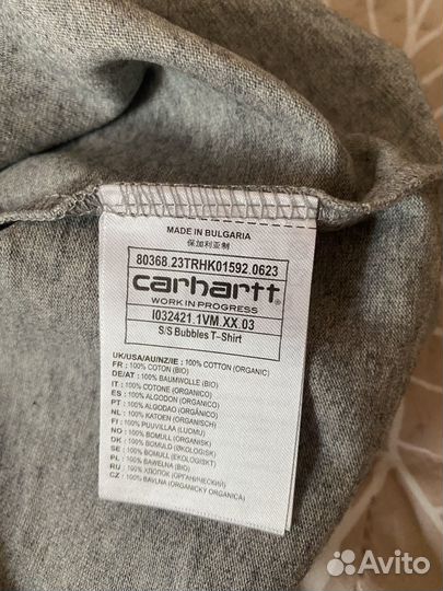 Футболка carhartt оригинал