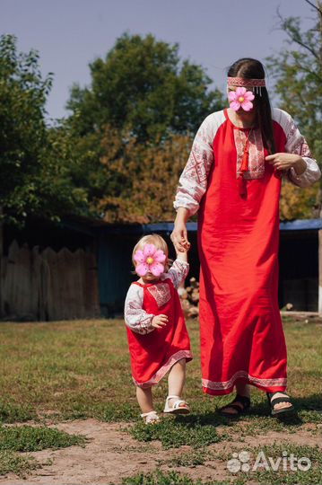 Славянское платье