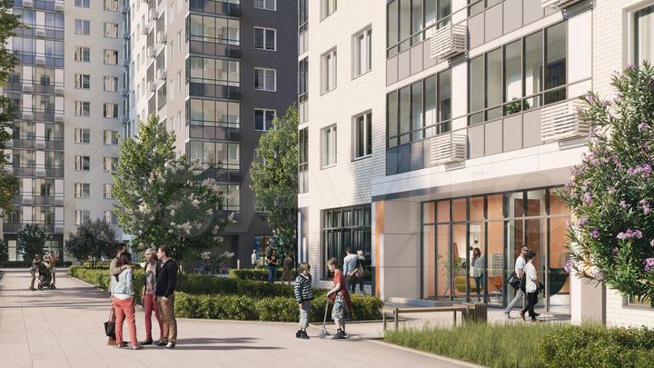 2-к. квартира, 54,3 м², 8/13 эт.