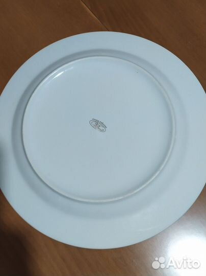 Блюдо для торта с лопаткой фарфор