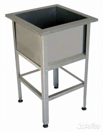 Ванна моечная 530х530 нержавеющая сталь