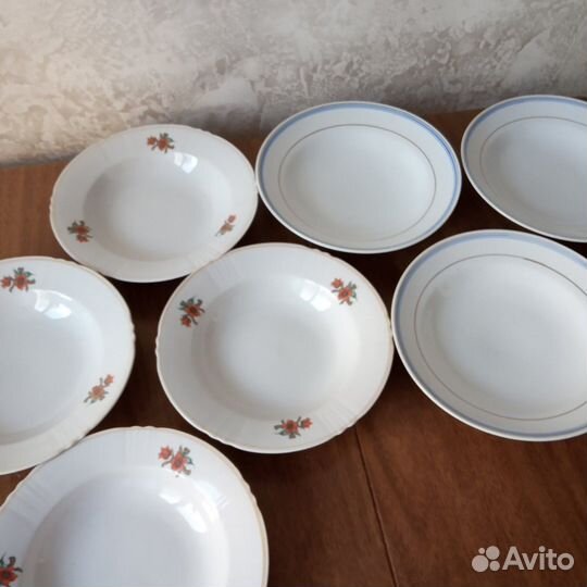 Глубокие тарелки Корея и СССР