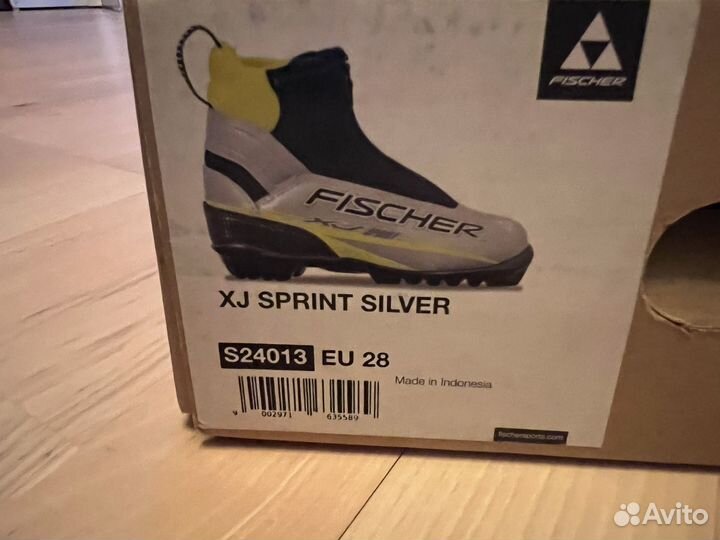 Лыжные ботинки fischer 28