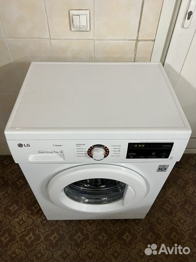 LG 7кг,1200 об. Сенсор,пар