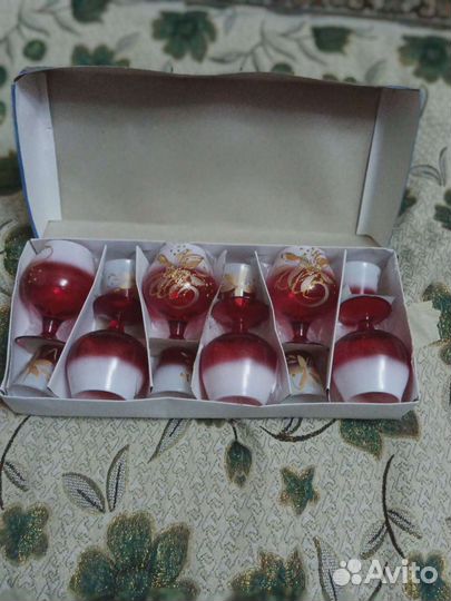 Рюмки.Сервиз из стекла