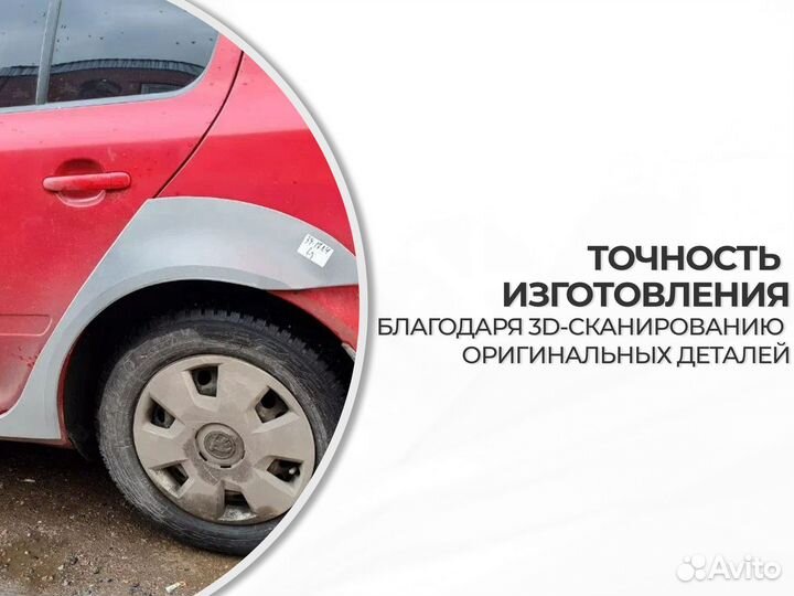 Ремонтные пороги и арки Fiat Щёкино